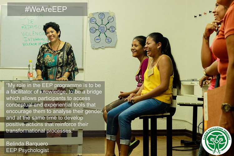 #WeAreEEP 

Psychologist Belinda on her vital workshops to help participants overcome violence. 
Support her work at bit.ly/SupportEEP