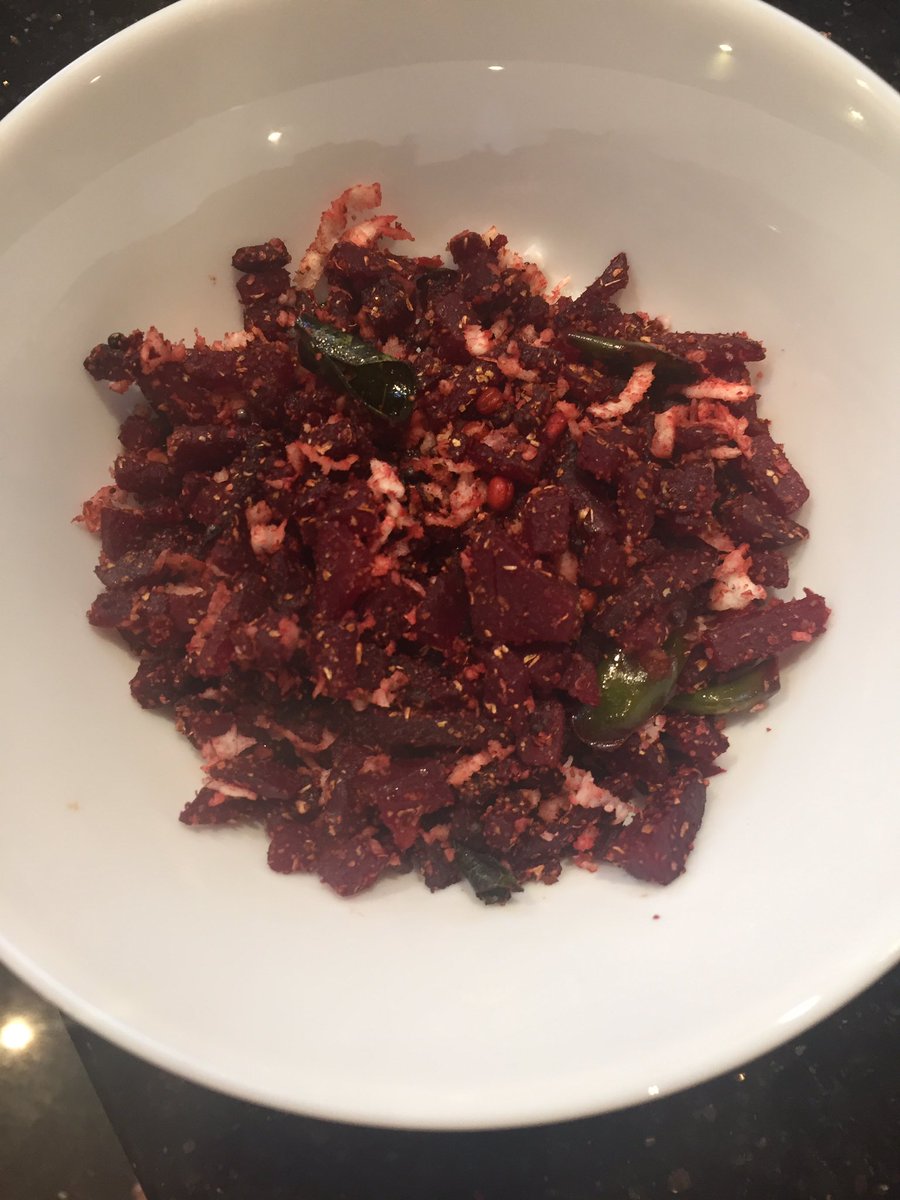 deliriumkrish's tweet photo. #beetrootrice #southindiancuisine #vegetarian https://t.co/zNlE02Lq4K