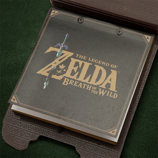 TakeMyRupees's tweet photo. Zelda: Breath of the Wild Sheikah Slate sketchbook available now at @thinkgeek 

https://t.co/2coGy5IPev https://t.co/QLKszf2M6f