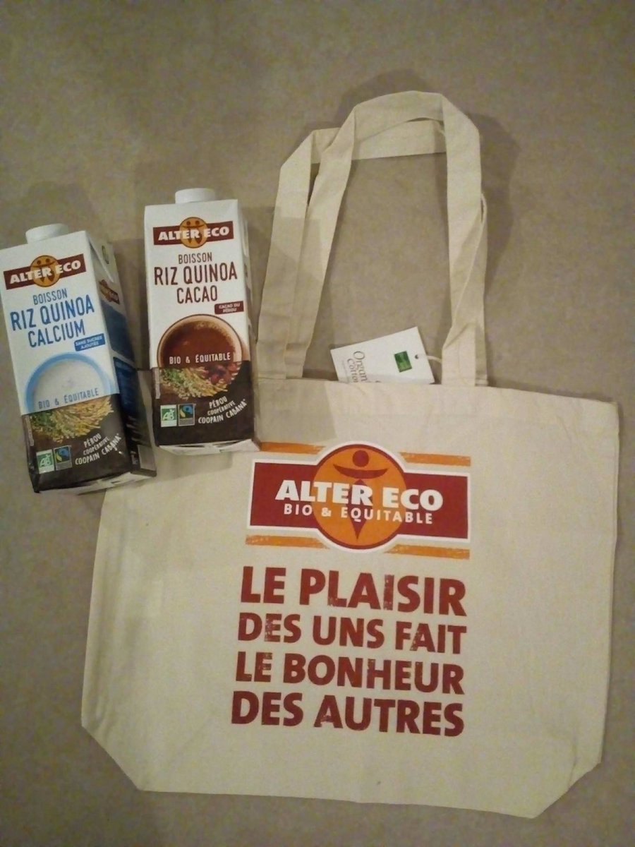 holy_styxx's tweet photo. Je suis Ambassadrice #AlterEco
Des produits sains, équilibrés et éthiques.... 
Aujourd'hui, je #VoyageAuPerou !!
#BioEtEquitable https://t.co/WzwqyH7d0M