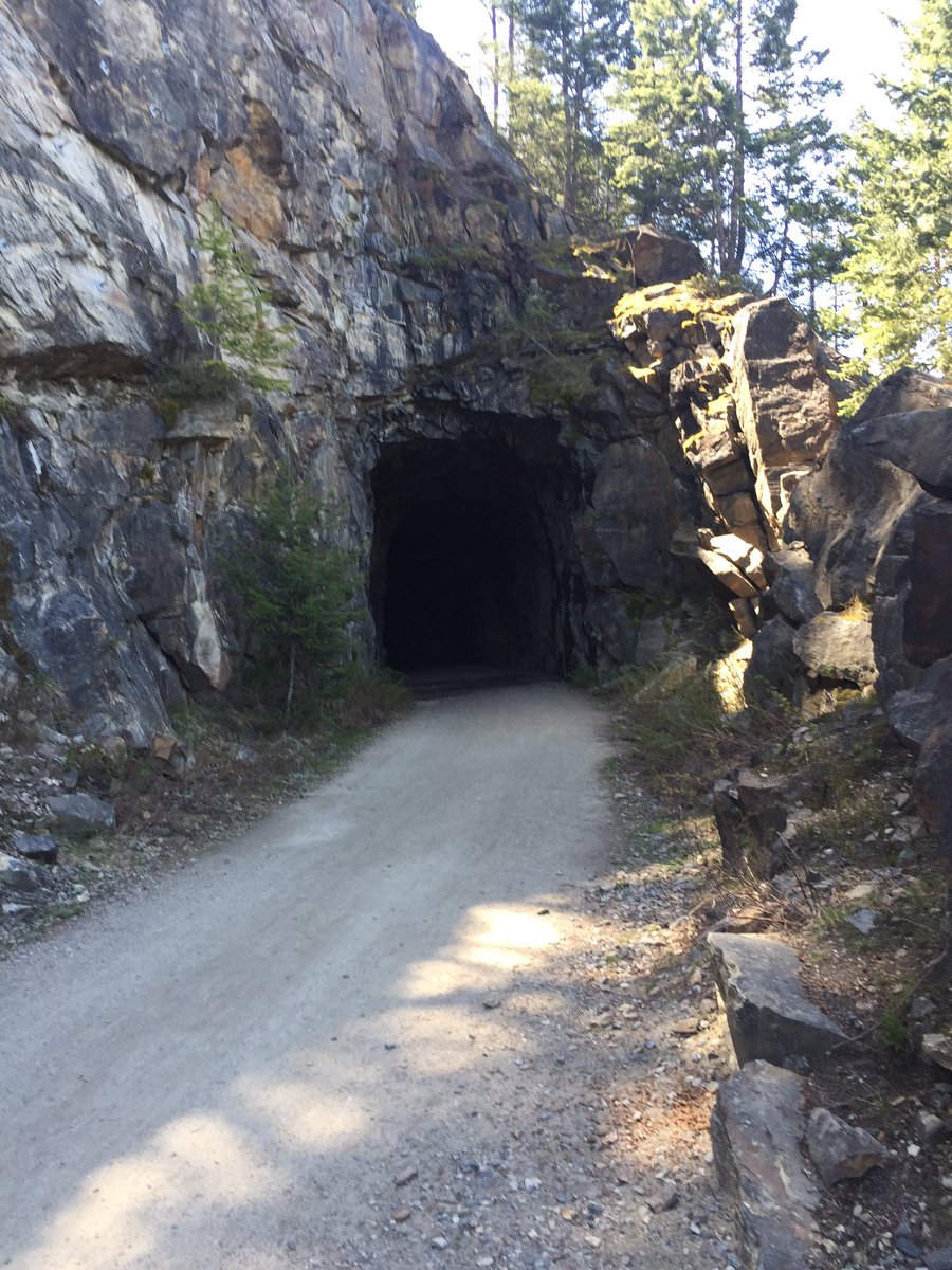 DebbielYule's tweet photo. Myra Canyon Trail @MyraTrestles - 18 trestles and 2 tunnels! #ExploreKelowna @Tourism_Kelowna #ExploreBC https://t.co/6biRFzedAt