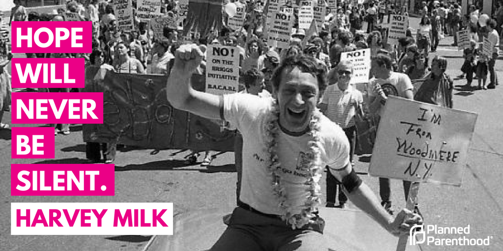 Happy birthday to an incredible activist and leader, Harvey Milk. 