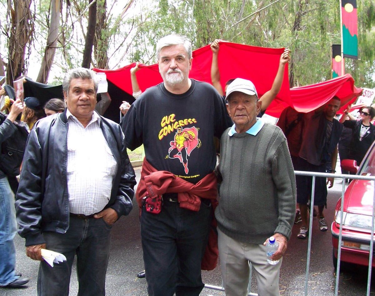 At 2008 Apology had the honour marching with my ' Uncle ' Alex Kruger RIP one of the key informants to the #BringingThemHome #BTH20 report
