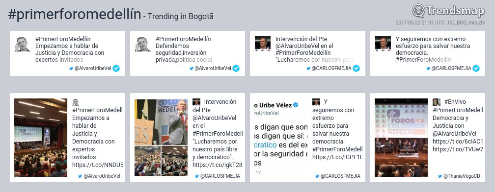 #primerforomedellín es ahora una tendencia en #Bogotã

trendsmap.com/r/CO_BOG_mnuzfv