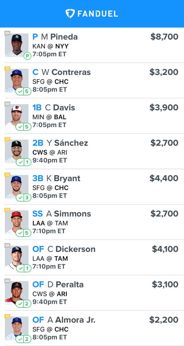 DailyDFS_lines tweet picture