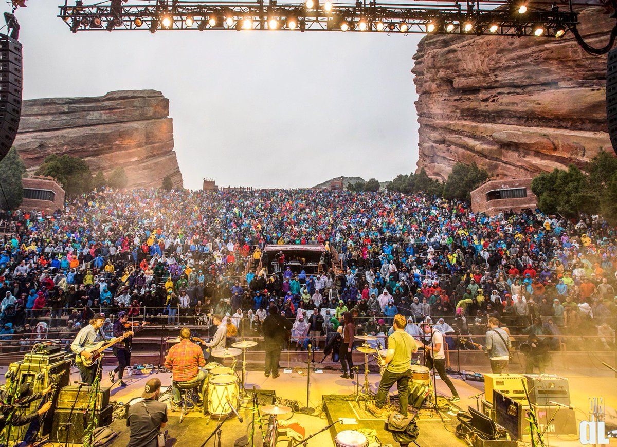 Yesterday was incredible! THANK YOU to all the fans new and old + to @elephantrevival for inviting us to join them at the iconic #RedRocks!