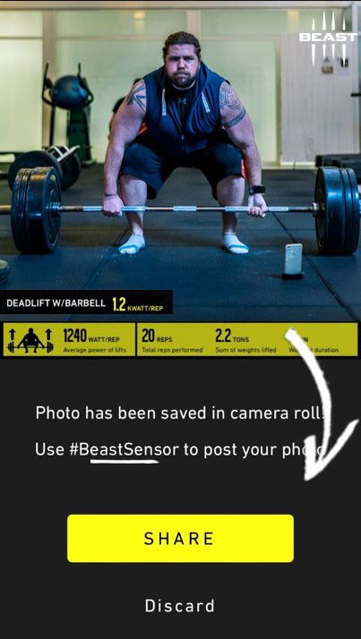 BeastSensor's tweet image. Who will be the next #BeastOfTheWeek ? Remember to grind hard, take your after-workout pic and use the #BeastSensor!
Find out next Saturday!