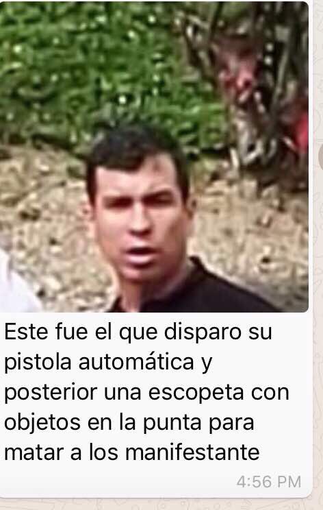 NowVisionNews's tweet image. El mismo que disparó