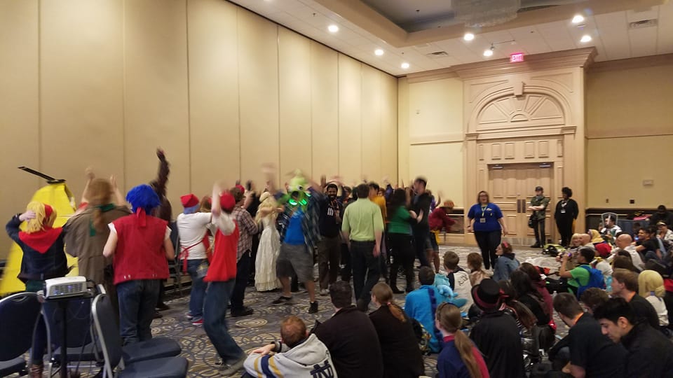 GoRandomFandom's tweet photo. Our team held a family friendly panel called Improv, I Choose You! at @animecentral this past weekend. We brought the nerdy! #Anime #Improv https://t.co/Hu7xkFmvVA