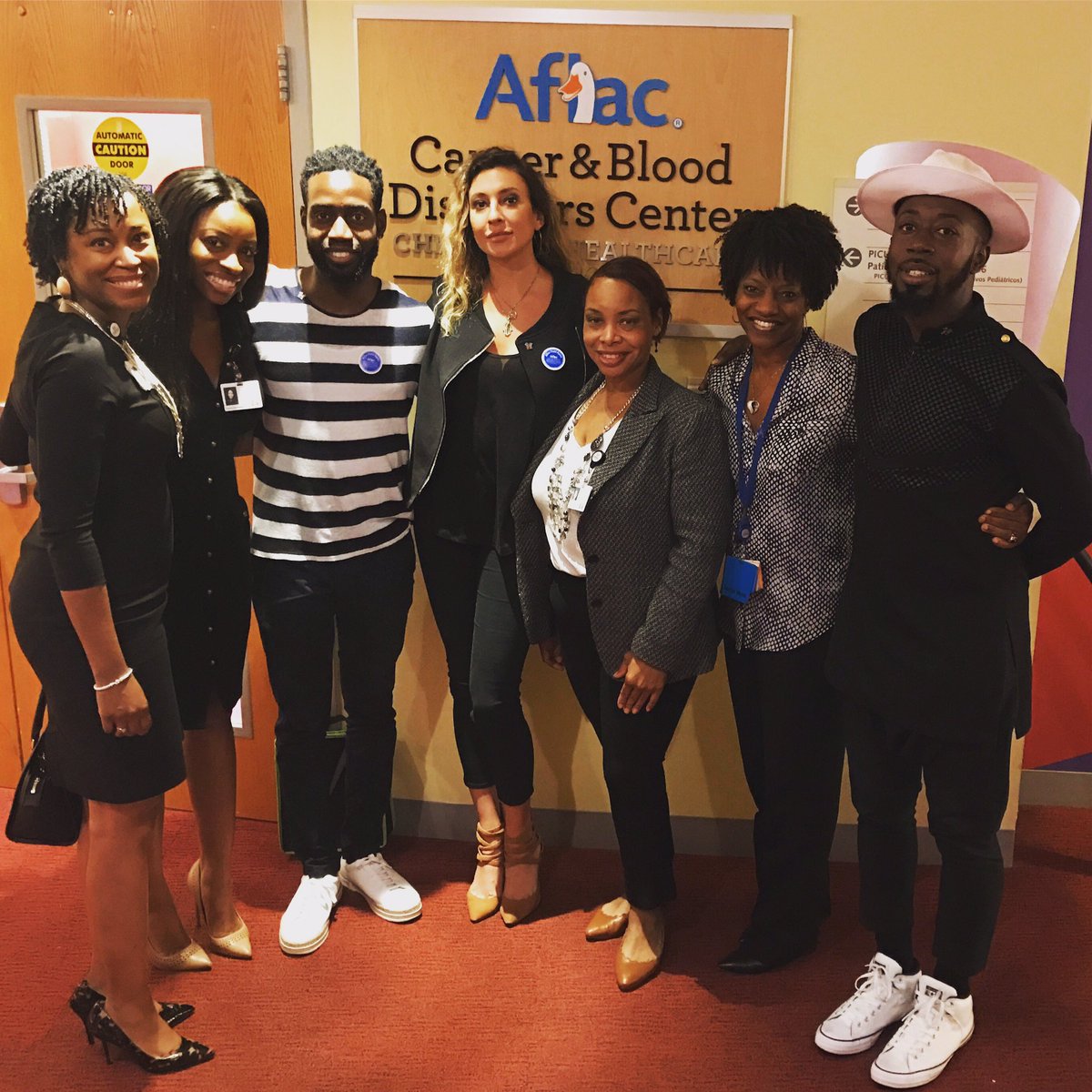 nanakwabena's tweet photo. Excited to partner with the Children's Healthcare of Atlanta, home of the largest Sickle Cell Center in the country. #AllOneBlood https://t.co/ENbzQMNt4p