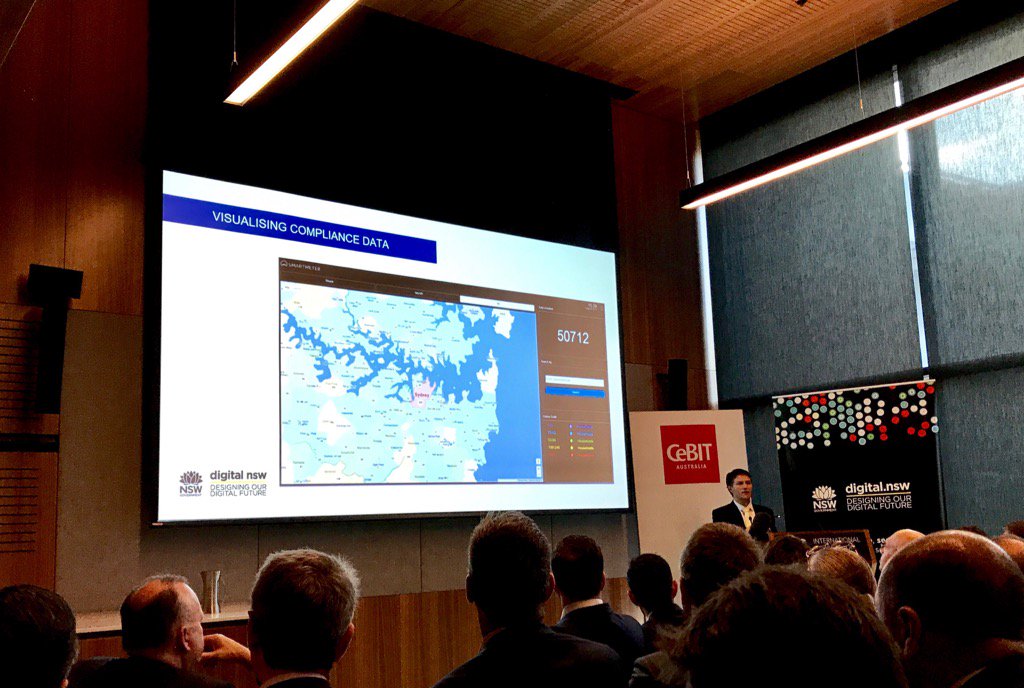 #digitalnsw talking the walk of a zealous #digital reality for NSW #CeBITAus