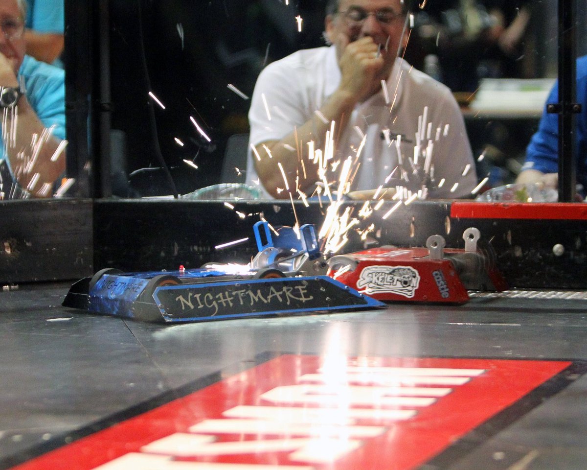 DHPhoto11's tweet photo. Sparks were flying at the National Robotic League Championships at Cal U #goNRL https://t.co/tgGzYa6uyV