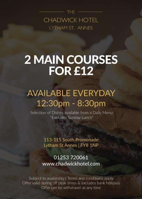 Chadwickhotel's tweet photo. L👀K at our a-MAY-zing food and wine offers!! Take advantage in our newly refurbished "dog friendly" lounge! Or why relax in the beer garden! https://t.co/ldDPRohUn3