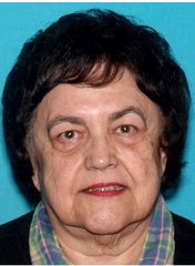 Missing Person-Marlene Curry, 80 year old with dementia 5'-2" 250 lbs,bro hair,bro eyes,last driving a light blue Buick Park Ave #5ELP548
