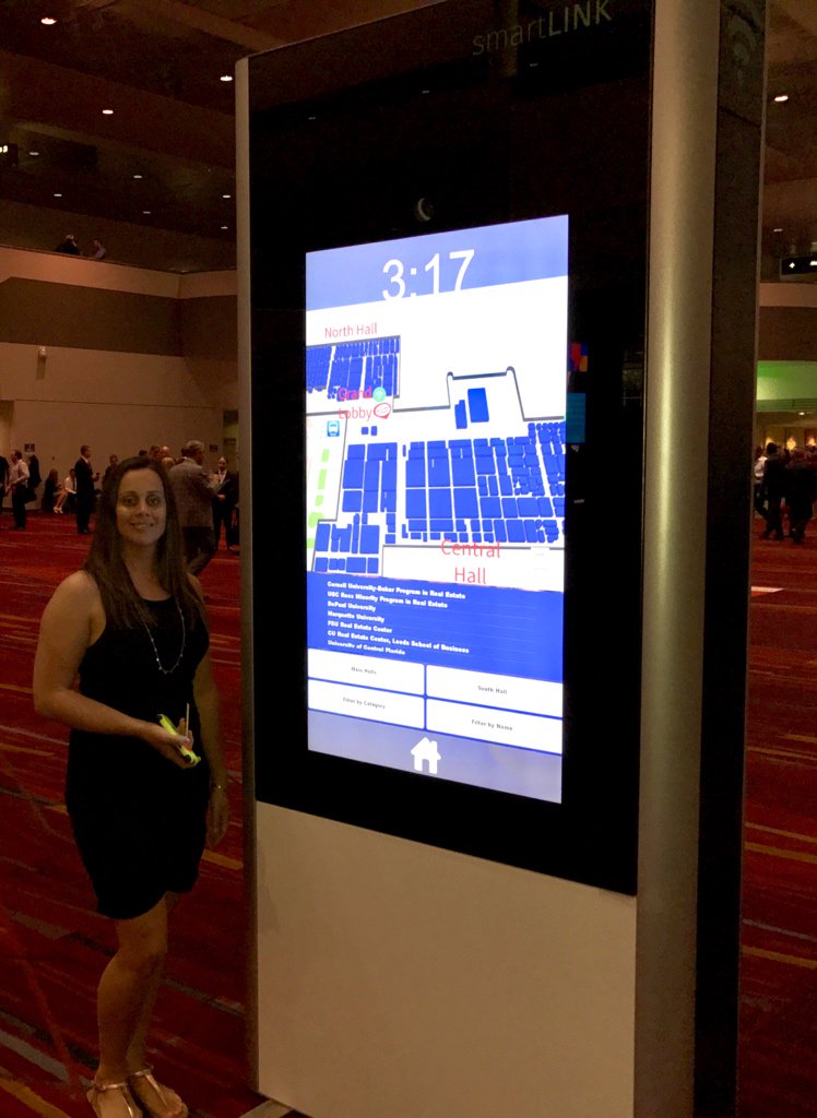 cscompton's tweet image. #icscrecon those kiosks are looking awesome!
