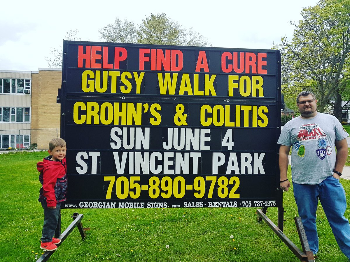 APetsis's tweet image. Have you donated? Please consider! Thanks so much for all your support! #barrielife #gutsywalk2017 #crohnsandcolitis @GutsyWalk
