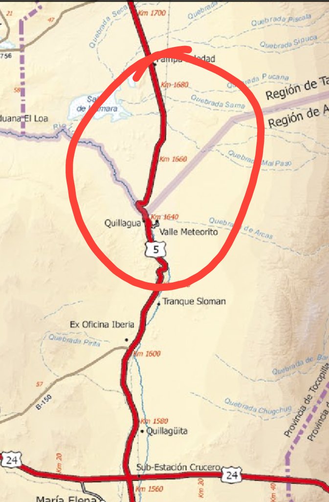 RneAntofagasta's tweet photo. #CPRNE Fdo Pituquin  INFORMA
Ruta 5norte KM1663 aprox
Precipitaciones moderadas y viento con polvo en suspensión
Precaución https://t.co/fxqwi8Qzbu