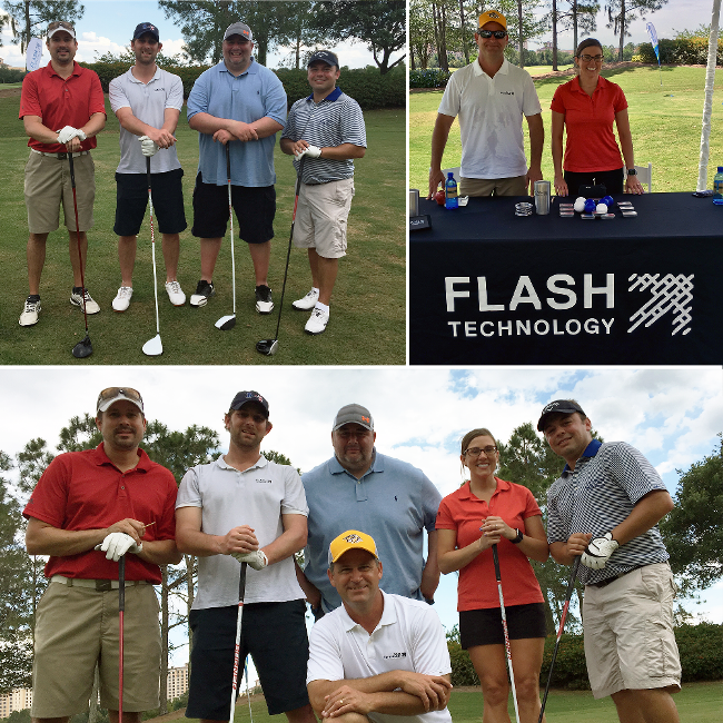 flashtechnology's tweet photo. The team had a great time on the links at @RosenHotels today. A wonderful way to kick off #WIS2017! #flashabout https://t.co/d4VX2cYheB