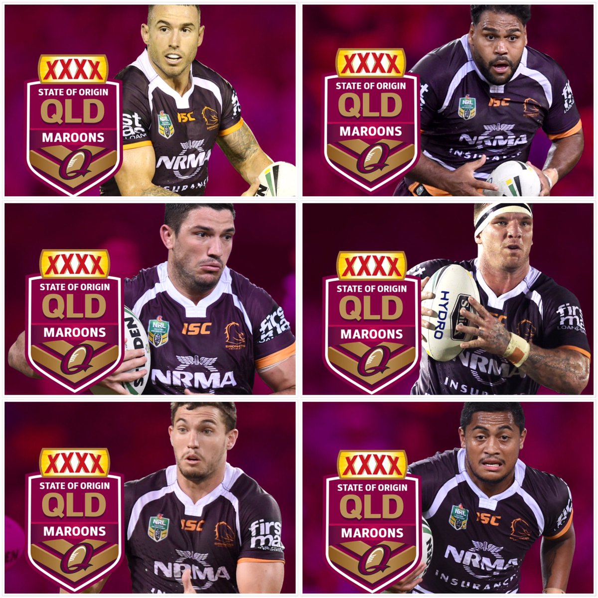 kyem74's tweet photo. Congratulations boys ππΌππΌππΌ
#DariusBoyd @samthaiday @MattGillett12 @joshmcguire90 #CoreyOates @tony_milford
#Bronxnation #QLDER #Origin https://t.co/vTWXpWBpLQ