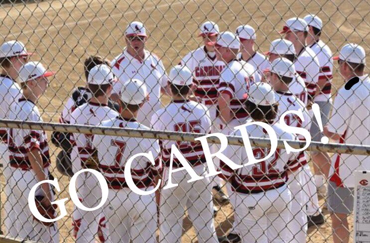 cincycardinals's tweet photo. GM Wed may24th Delhi Park field 3 at 7:00pm. @CAMERONFOSTER0 on the bump @wolfcaleb28 bullpen. All pitchers be prepared to throw on the side https://t.co/V8x2sHdwM9