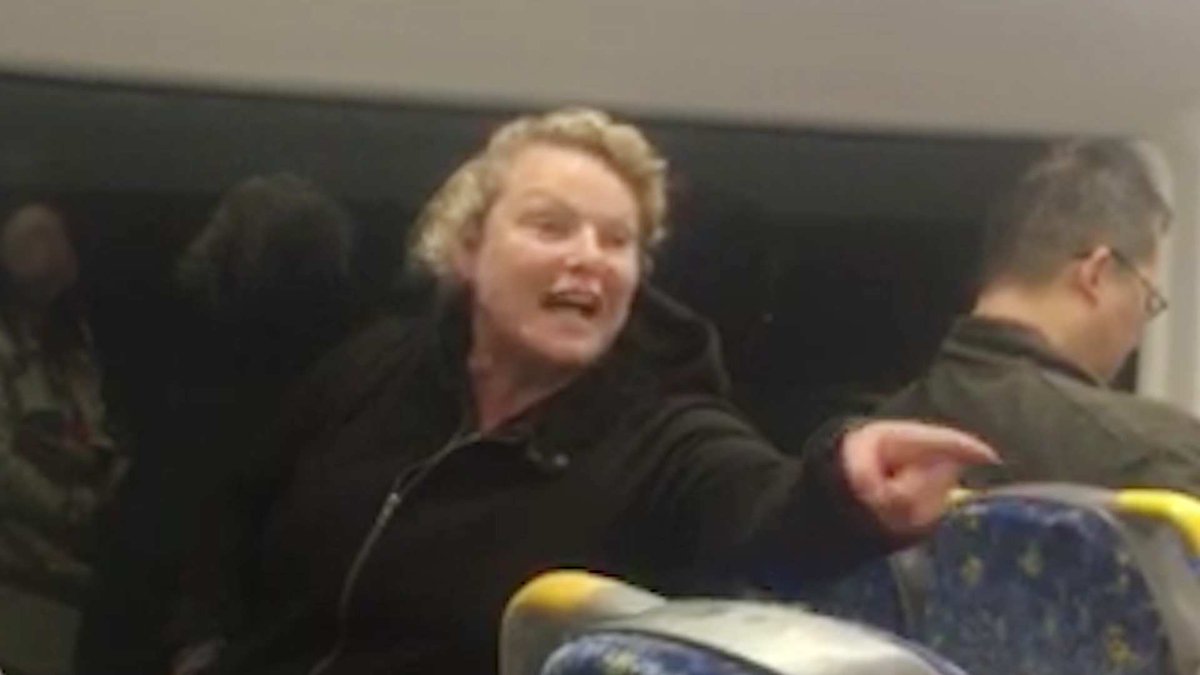 abcsydney's tweet photo. Woman's racist rant on a Sydney train caught on camera
https://t.co/2PF5iHARBk https://t.co/O6Ivn8xkp5