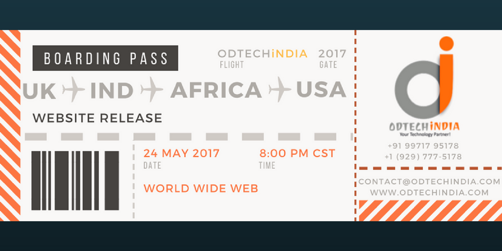 theodtech's tweet photo. Releasing website on #24May2017 #Excited #WebsiteRelease #SmallBusinessOwner #HereWeGo #ODTECHiNDIA #webdeveloper #WebDesign https://t.co/L8x94rVDks