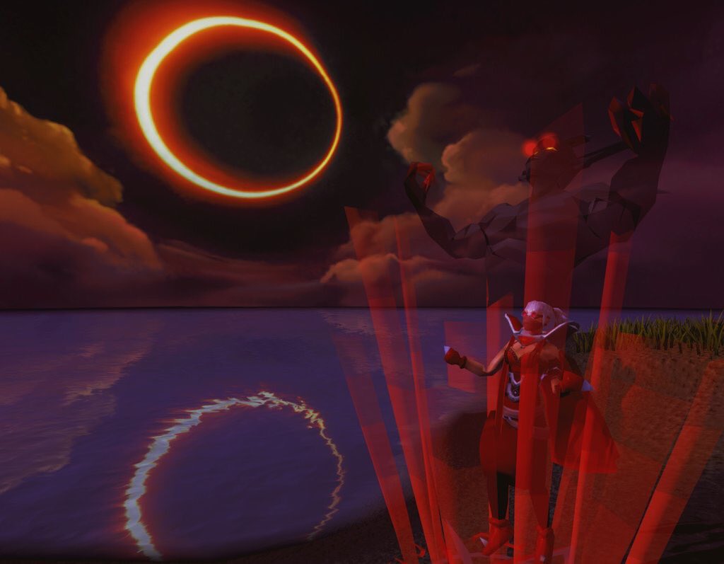 KaryssaKilljoys's tweet photo. Having fun with these #skyboxcomp filters :) @RuneScape https://t.co/ED4T8pb4s2