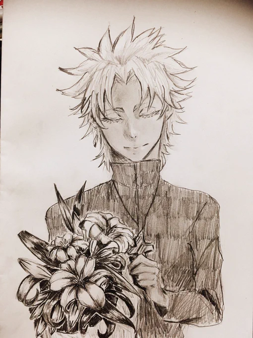 #最近フォローした方は知らない過去絵を晒す
天草とラムちゃんとオルタとアーラシュとロビンばっかり描いてた 
