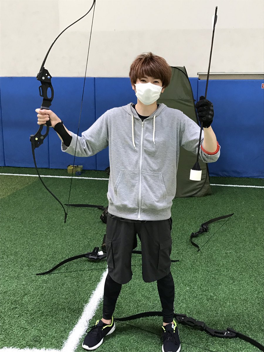 アーチェリーハント！！ ʕ •́؈•̀ ₎めっちゃ楽しい！！