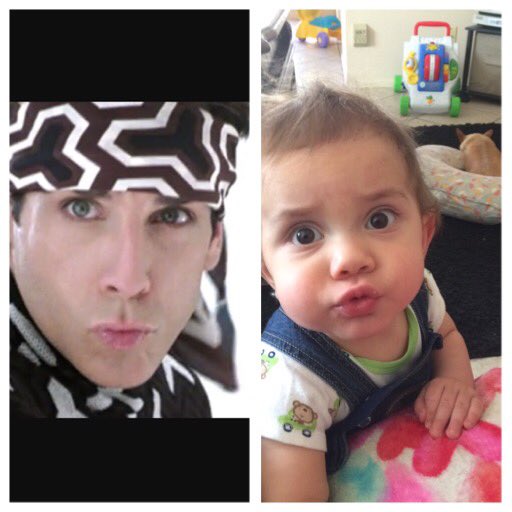 embecker324's tweet photo. @ZoolanderMovie my kid has a better look!😜 https://t.co/7iRRJjD2ES