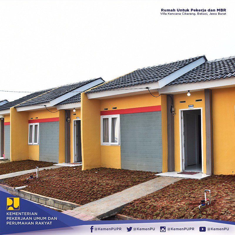 Selain pekerja formal, PUPR jg mengembangkan skema pembiayaan bg para pekerja informal spt tukang ojek, tukang bakso, pedagang, nelayan dll