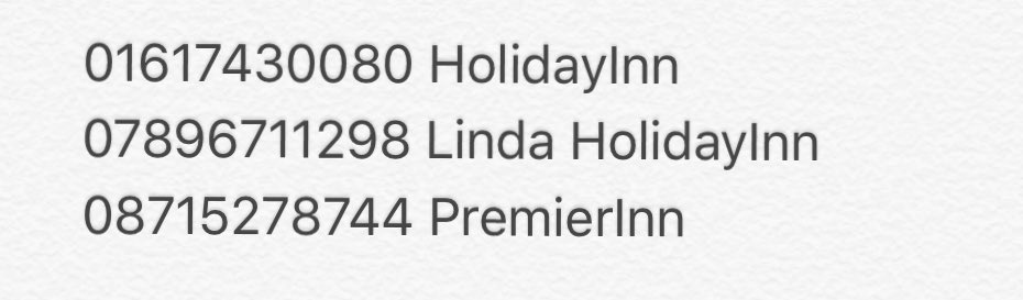 Contact list for #hotels known to be assisting lost #children in #manchester #ariannagrande #bbc #rt ambassadorprotection.co.uk #police #hotel