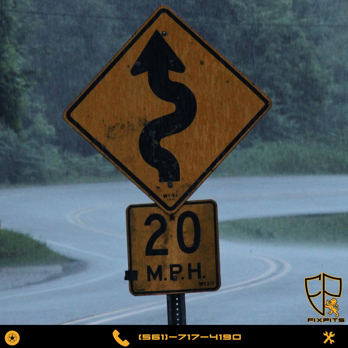 FixPits's tweet image. #FixPitsTip: Pay attention to the speed limit signs, avoid speeding, it's for your safety.