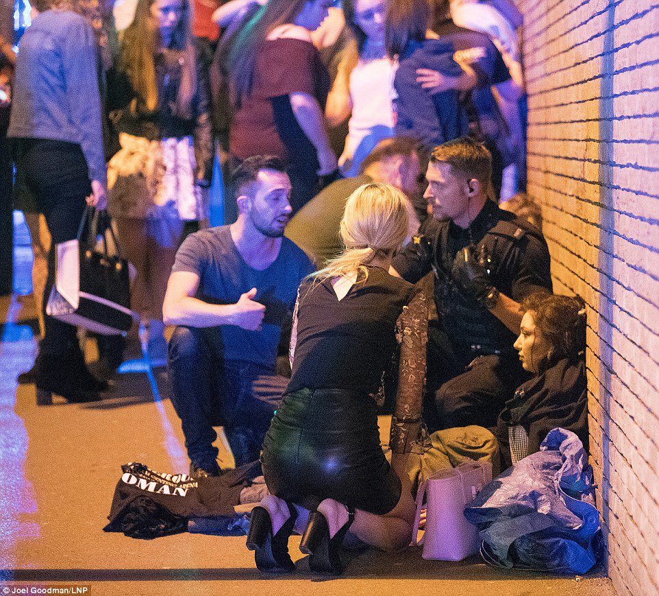 Photos Explosions hit Ariana Grande Concert in Manchester