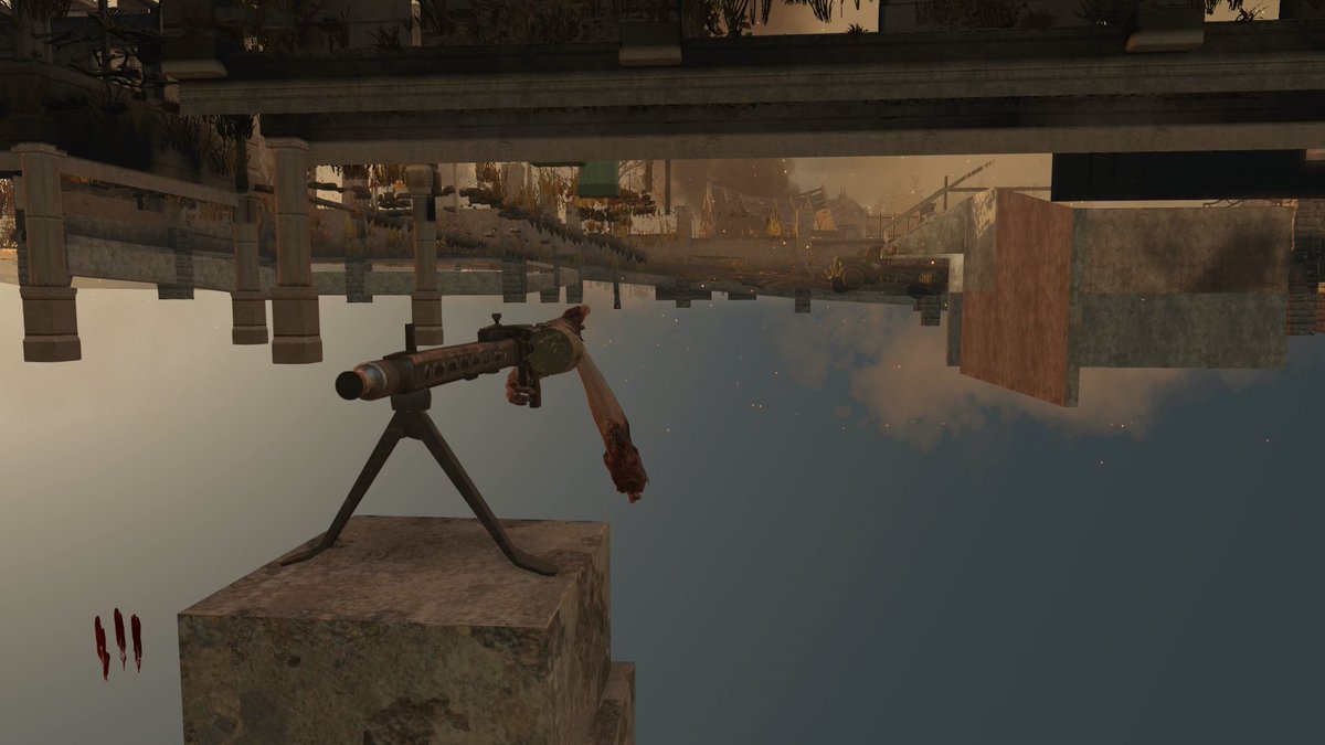 CODZombies_HQ's tweet photo. Look who is back under the map of Verruckt Remastered! The MG42 Fountain Returns! Thanks @EgoFilmsHD for showing  me how to do this :) https://t.co/WIIzS5hfm4