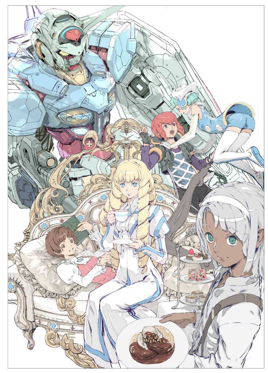 あきまんplamax Godz Order 神翼騎士団 安田朗ガンダムデザインワークス用表紙イラスト 完成一歩手前 後13項目を修正すると完成するかもしれません T Co Z4fr3yaxxt T Co Bnjzgwlkef Twitter