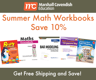 MCEducationUS's tweet image. Need Math Workbooks? Check out our sale! Save 10% + Free Shipping. #MathWorkbooks #SingaporeMath #MathInFocus #FactFluency #MathFacts