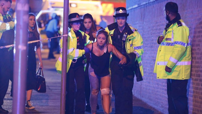 An explosion at Ariana Grande’s Manchester concert has caused at least 19 deaths and more injured. Our thoughts are with those affected.