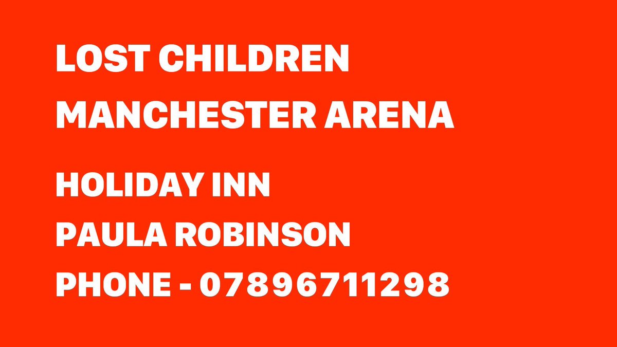 YourFavArkie's tweet photo. Please retweet this. Children can't find their parents and parents can't find their children over there #Manchester https://t.co/6evH0wLOMR