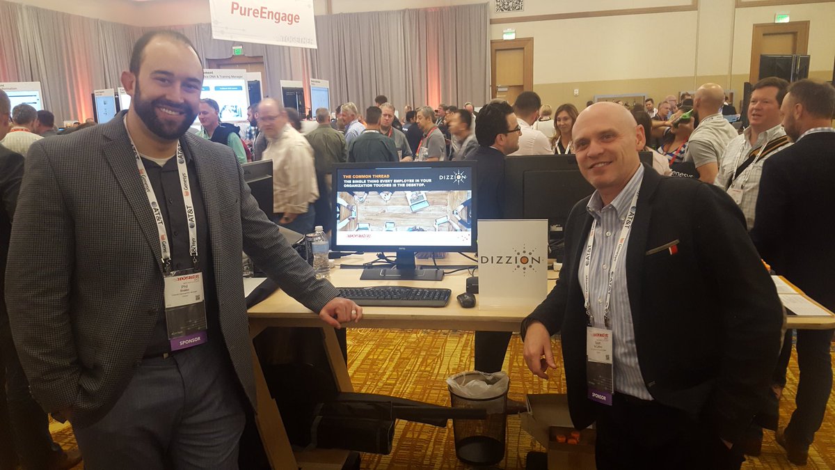 brekkep's tweet photo. Holding down the fort at CX17 event @Dizzion https://t.co/wxUFlh4sLr