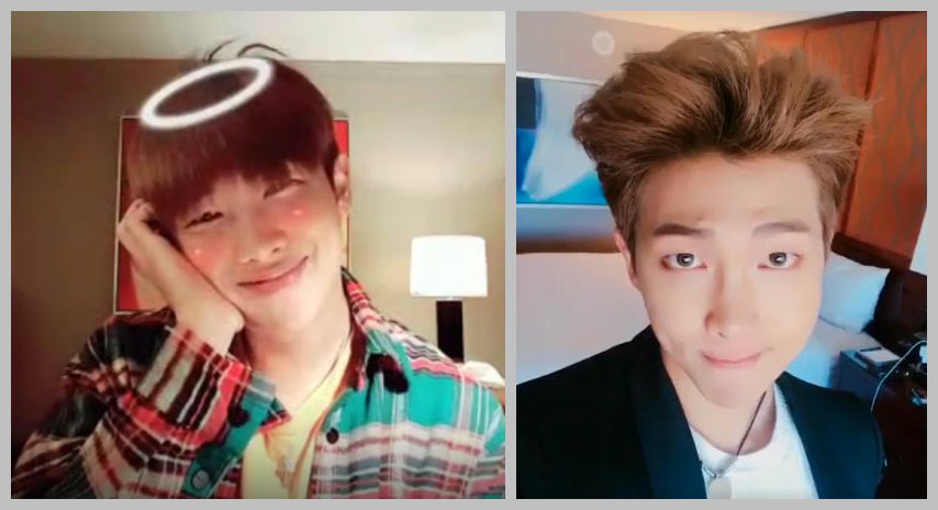 heloisekuei's tweet photo. are they the same guy? pt.2😆😆😆
left #kimnamjoon 
right #RAPMONSTER 
@BTS_twt  @Daily_Namjoon https://t.co/oDa4x8dfZI