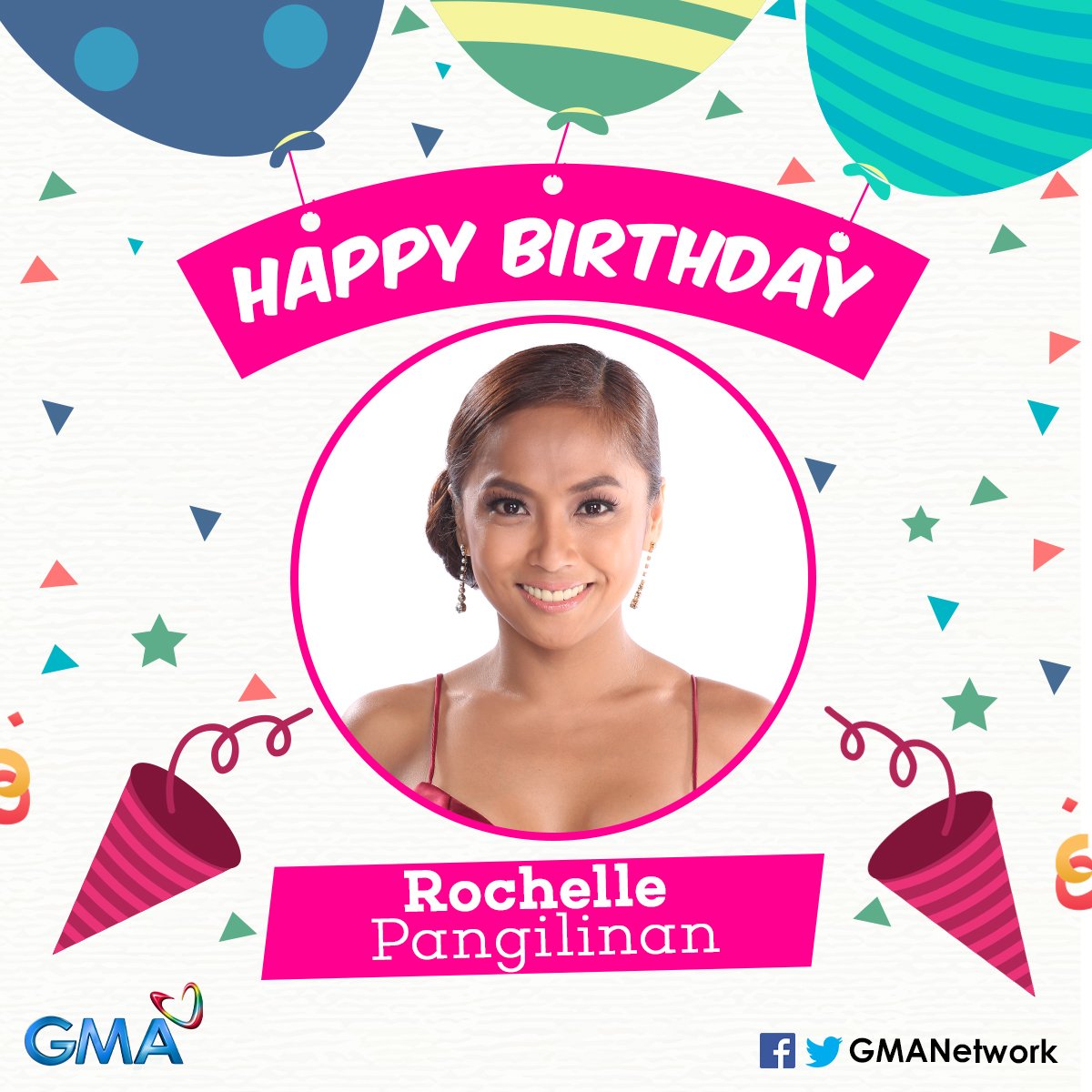 Happy Birthday to our very own, Rochelle Pangilinan I_am_ROC08 more projects to come. God bless Kapuso! ©  KapusoUp 