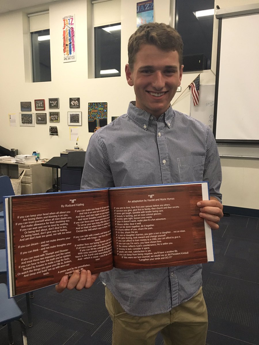 BestEverYou's tweet photo. I enjoyed our Senior Discovery presentations tonight! This young man #aaronthomas did a fabulous job! @PrincipalGreggP @JormaKurry https://t.co/N8MOd7bGAC