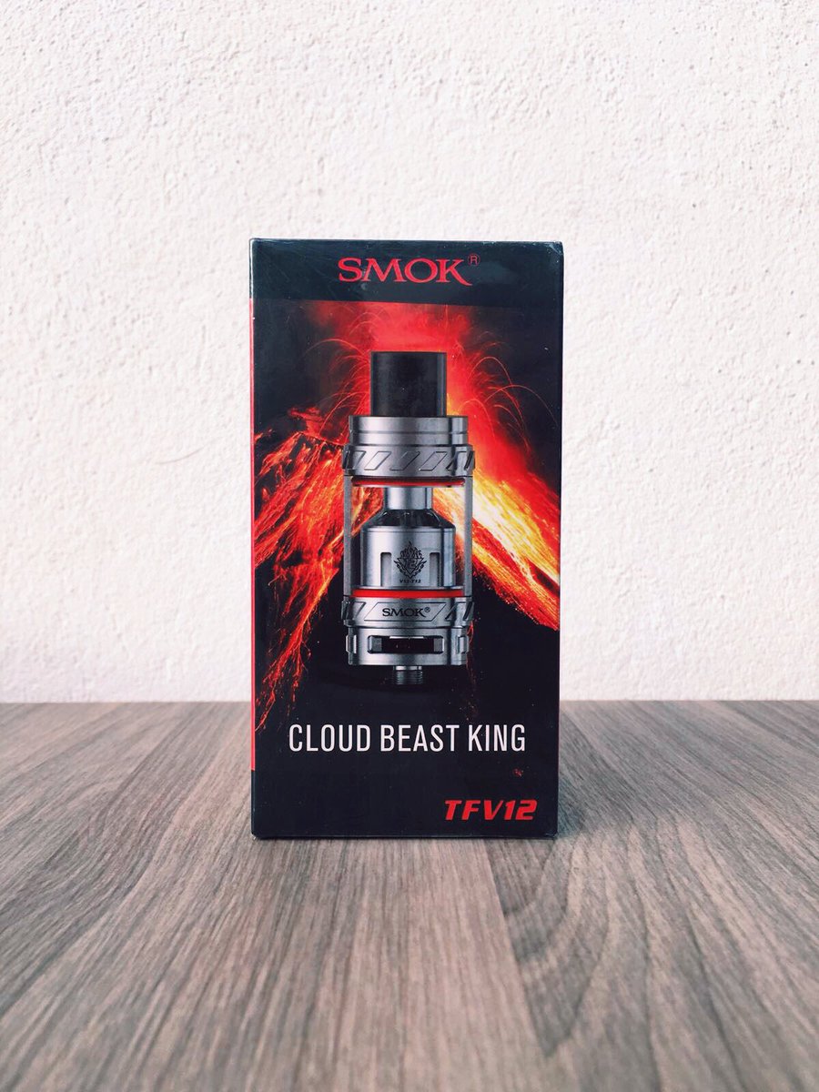 MDAUD97's tweet photo. Got the #SMOKTFV12 !
#SMOK #TFV12 #CloudBeastKing #Vape https://t.co/jOIAkNFfLl