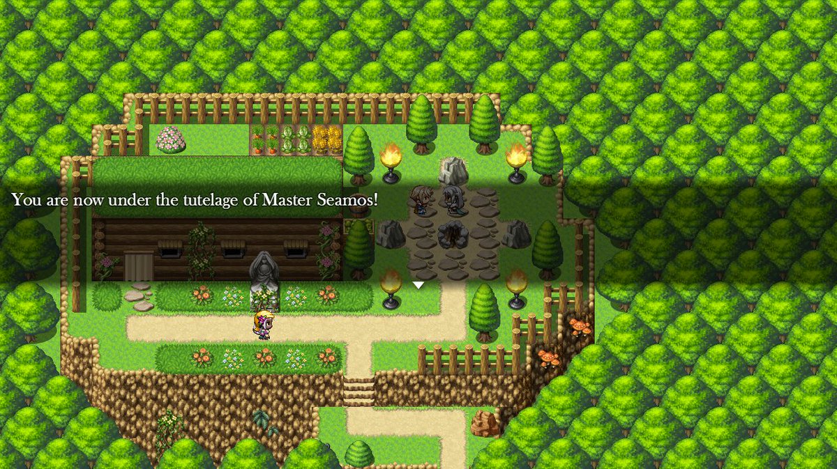 JKW6284's tweet photo. Menu to review your current Master.
#AloraGame #IndieDev #GameDev #IndieGame #IndieGameLover #RPG https://t.co/iYbhyltdJr https://t.co/ElfxCMsnzL