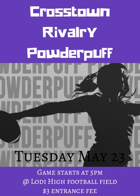 TokayStudGov's tweet photo. POWDERPUFF GAME IS TOMORROW NIGHT RT🚨🚨🚨 https://t.co/HJ1N7XygNY