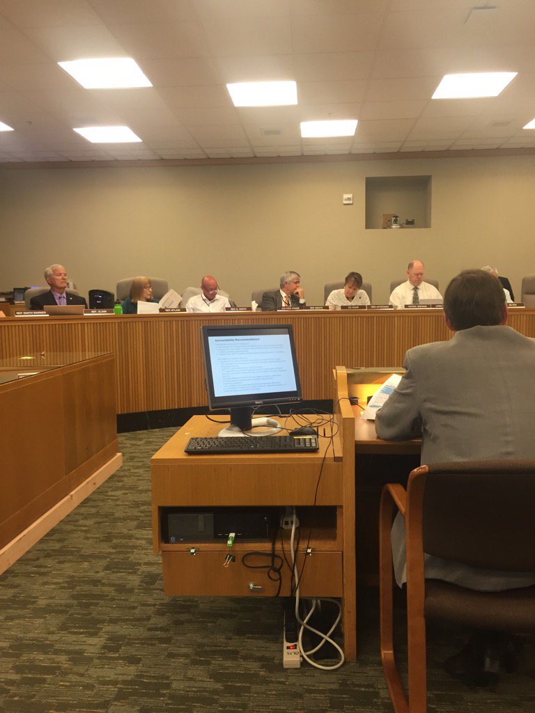 Accountability discussion. Ensuring new funds go to intended purpose. Inspector General being considered. #orleg