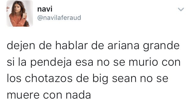 tendercamila's tweet photo. que feo compartir el mundo con este tipo de gente https://t.co/Oyt5f9fX7g