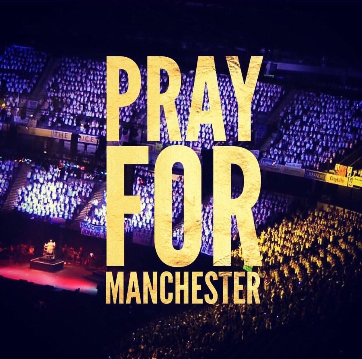 davidscheinmann's tweet photo. Sad day! #PrayForManchester https://t.co/JS4ZchJNyc