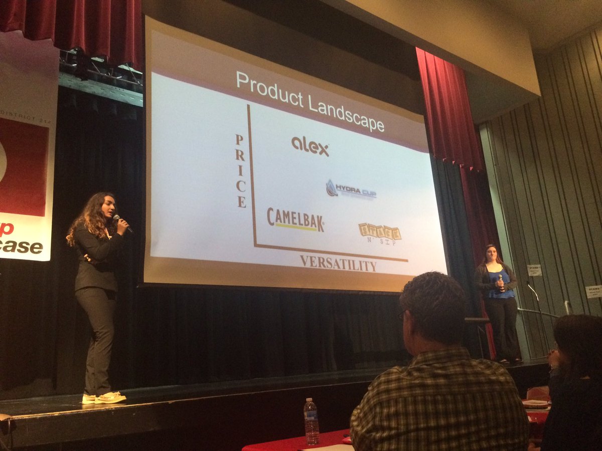District214's tweet photo. Wildcard winners -- Stack N Sip -- are from @RMHSMUSTANGS #214startup https://t.co/zujPgCKyNK